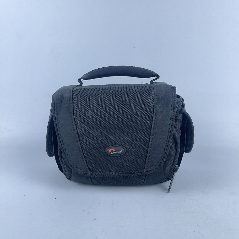 LowePro Edit 110‎ Holster Compact Shoulder Bag Strap Camera Black Side Pocket